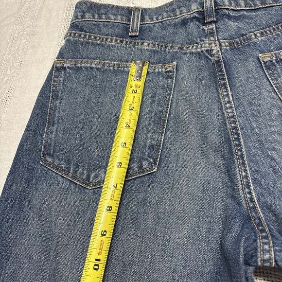 Ariat Denim Moana Ultra High Rise Tomboy Wide Leg Women 31 Button Fly 34x 31.5 - Picture 8 of 12